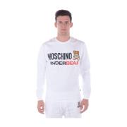 Moschino Hoodies White, Herr