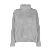 PINKO Grå Tröja för Kvinnor Aw23 Gray, Dam