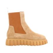 Voile Blanche Eleganta Chelsea boots för kvinnor Beige, Dam