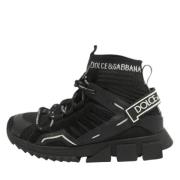 Dolce & Gabbana Pre-owned Pre-owned Gummi sneakers Black, Dam