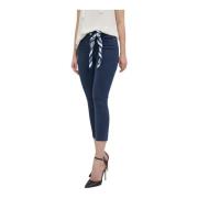 Guess Cropped Jeans Blue, Dam