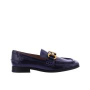 Bibi Lou Drew Naplack Loafer Blue, Dam