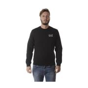 Emporio Armani EA7 Sweatshirts Black, Herr