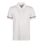 Thom Browne Polo Shirts White, Herr