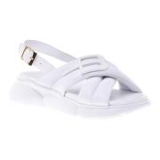 Baldinini Sandal in white calfskin White, Dam