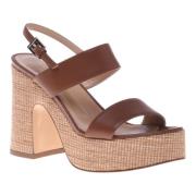 Baldinini Sandal in brown calfskin Brown, Dam