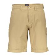 Gant Casual Bermuda Shorts Uppgradera Sommargarderoben Beige, Herr