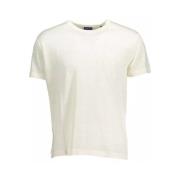 Gant Broderad Ekologisk Bomull T-shirt White, Dam