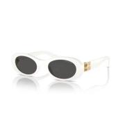 Miu Miu Sunglasses White, Unisex
