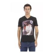 Trussardi T-Shirts Black, Herr