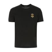 Dolce & Gabbana Designer T-Shirt Black, Herr