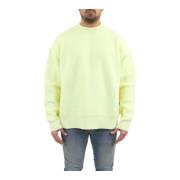 Palm Angels Intarsia Palm Sweater Lime Green Yellow, Herr