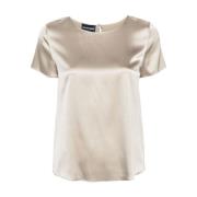 Emporio Armani Blouses Beige, Dam