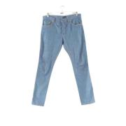 Valentino Vintage Pre-owned Bomull jeans Blue, Herr