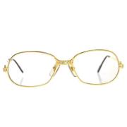 Cartier Vintage Pre-owned Metall solglasgon Yellow, Dam