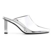 Courrèges Heeled Mules Gray, Dam