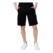 Armani Exchange Casual Shorts Black, Herr