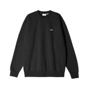 Obey Maxi Logo Sweatshirt Black, Herr