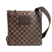 Louis Vuitton Vintage Pre-owned Canvas louis-vuitton-vskor Brown, Dam