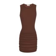 Saint Laurent Short Dresses Brown, Dam