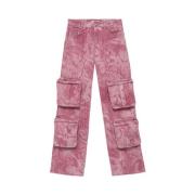 Blumarine Trousers Pink, Dam