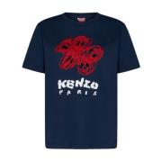 Kenzo T-Shirts Blue, Herr