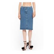 Magda Butrym Skirts Blue, Dam