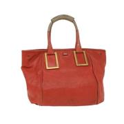 Chloé Pre-owned Pre-owned Laeder handvskor Red, Dam