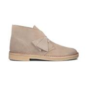 Clarks Ökenkänga Sand Mocka Stiliga Skor Beige, Dam