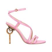 Pinko High Heel Sandals Pink, Dam