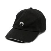 Marine Serre Hats Black, Dam