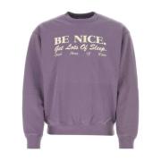 Sporty & Rich Sweatshirts Purple, Herr