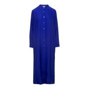 P.a.r.o.s.h. Shirt Dresses Blue, Dam
