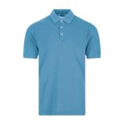 Fedeli Polo Shirts Blue, Herr