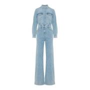 7 For All Mankind Jumpsuits Blue, Dam