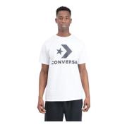 Converse T-Shirts White, Herr