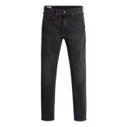 Levi's Svarta Jeans Slim Fit Bomullsblandning Black, Herr