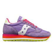 Saucony Violet/White Jazz Triple Sneakers Purple, Dam