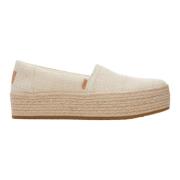 Toms Valencia Creme Loafers Beige, Dam