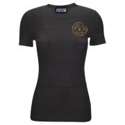 Versace Jeans Couture Svart T-shirt och Polo Kollektion Black, Dam