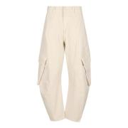 JW Anderson Tapered Trousers White, Dam