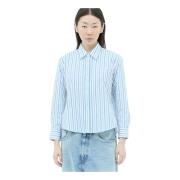 Dries Van Noten Shirts Blue, Dam