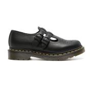 Dr. Martens Svarta Läder Mary Jane Skor Black, Dam