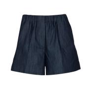 Cruna Short Shorts Blue, Dam