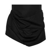 Magda Butrym Short Skirts Black, Dam
