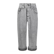 Vaquera Loose-fit Jeans Gray, Dam