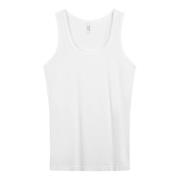 10Days Bomull Linne T-shirt med Rak Passform White, Dam