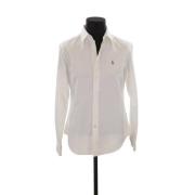 Ralph Lauren Pre-owned Pre-owned Bomull toppar White, Dam