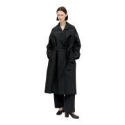 Issey Miyake Coats Black, Dam