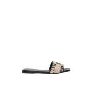 Max Mara Slippers Beige, Dam